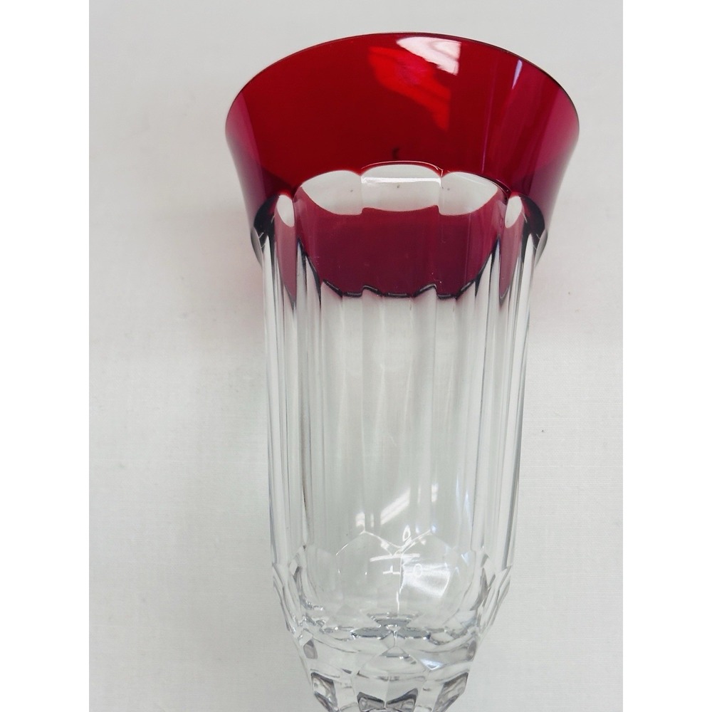 Waterford Crystal Simply Red champagne, flute Cased Ruby Crimson - Picture 4 of 11